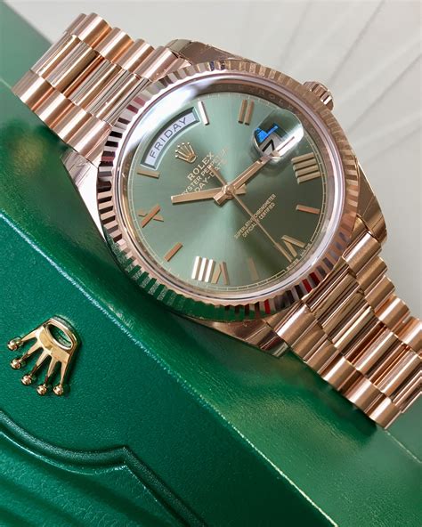 day date rolex green price|rolex day date watch price.